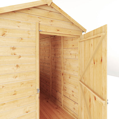 Mercia Modular 10' 3" x 5' 2" Apex Shed - Premium Dip Treated Shiplap