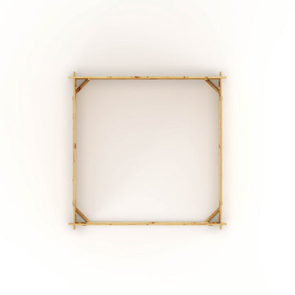 Mercia Contemporary 9' 11" x 10' 3" Apex Log Cabin Gazebo - Premium 28mm Cladding Loglap