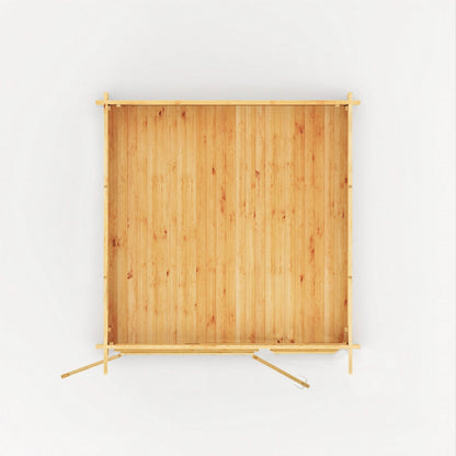 Mercia Elite 10' 11" x 9' 11" Pent Log Cabin - Premium 28mm Cladding Loglap