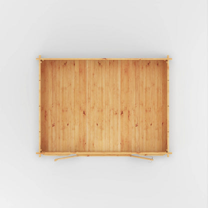 Mercia Studio 10' 3" x 13' 2" Apex Log Cabin - Premium 28mm Cladding Loglap