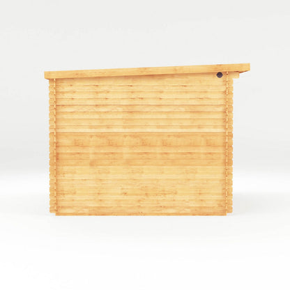 Mercia Elite 10' 11" x 13' 6" Pent Log Cabin - Premium 28mm Cladding Loglap