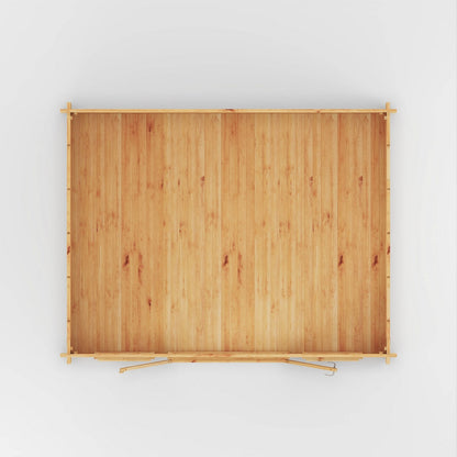Mercia Studio 11' 11" x 14' 10" Apex Log Cabin - Premium 44mm Cladding Loglap