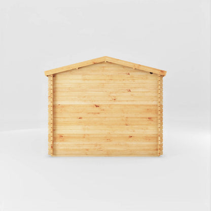 Mercia Studio 10' 3" x 13' 2" Apex Log Cabin - Premium 44mm Cladding Loglap