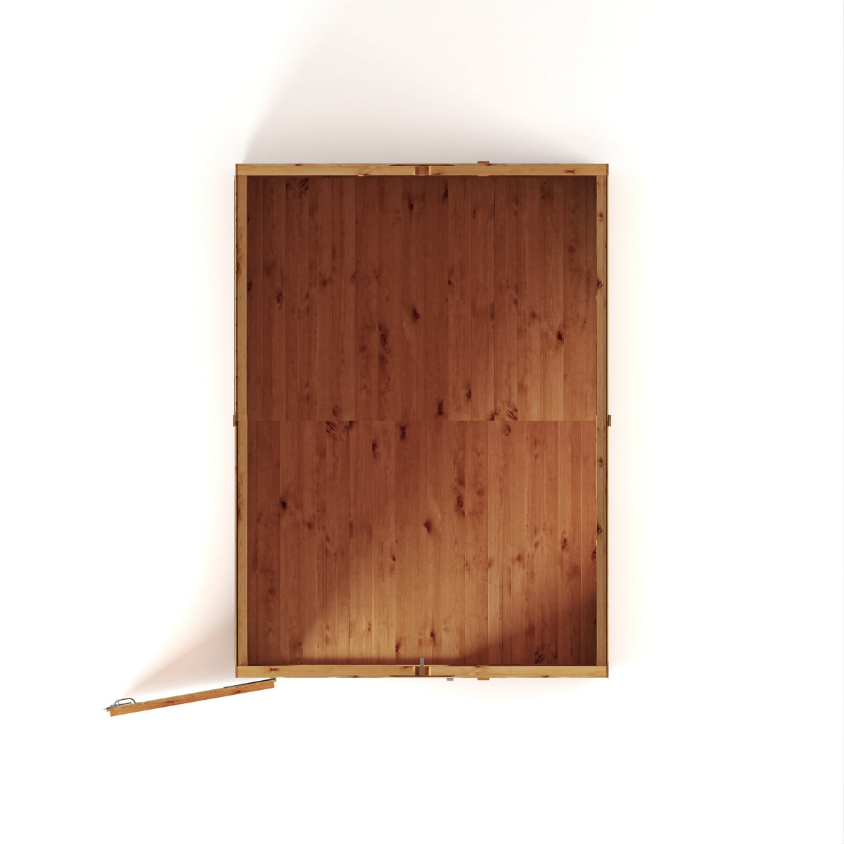 Mercia Woodsman 8' 2" x 6' 2" Apex Shed - Premium Dip Treated Shiplap - Glass Windows