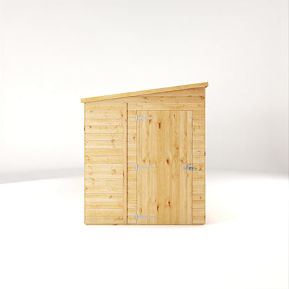 Mercia Woodsman 10' 3" x 6' 2" Pent Shed - Premium Dip Treated Shiplap - Glass Windows