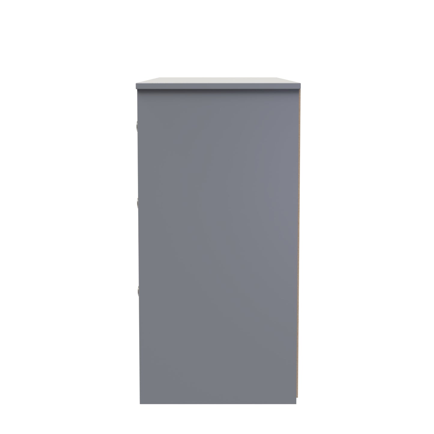 San Jose Large Chest of Drawers Grey 6 Drawers 115cm
