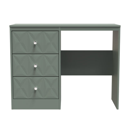 San Jose Desk Green 3 Drawers 97cm