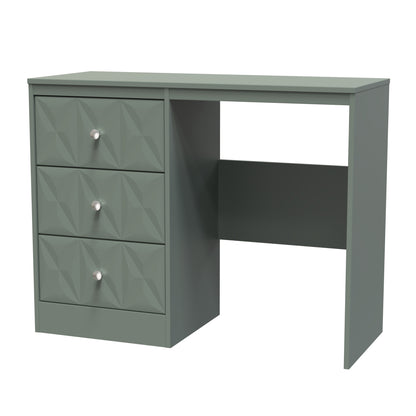 San Jose Desk Green 3 Drawers 97cm