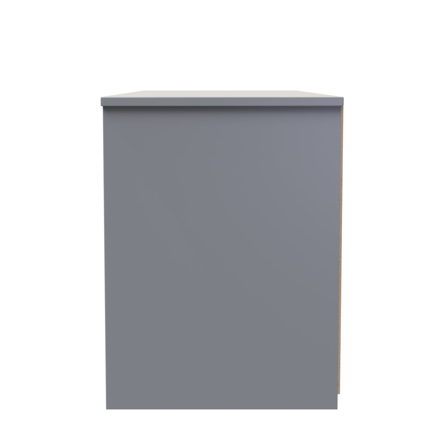 San Jose Large Chest of Drawers Grey 4 Drawers 115cm
