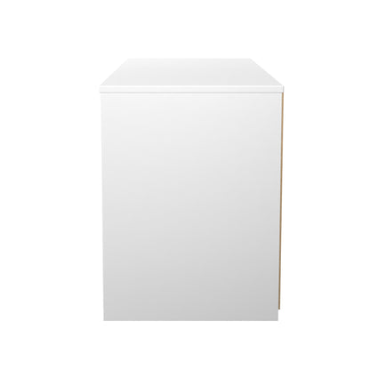 San Jose Large Chest of Drawers White 4 Drawers 115cm