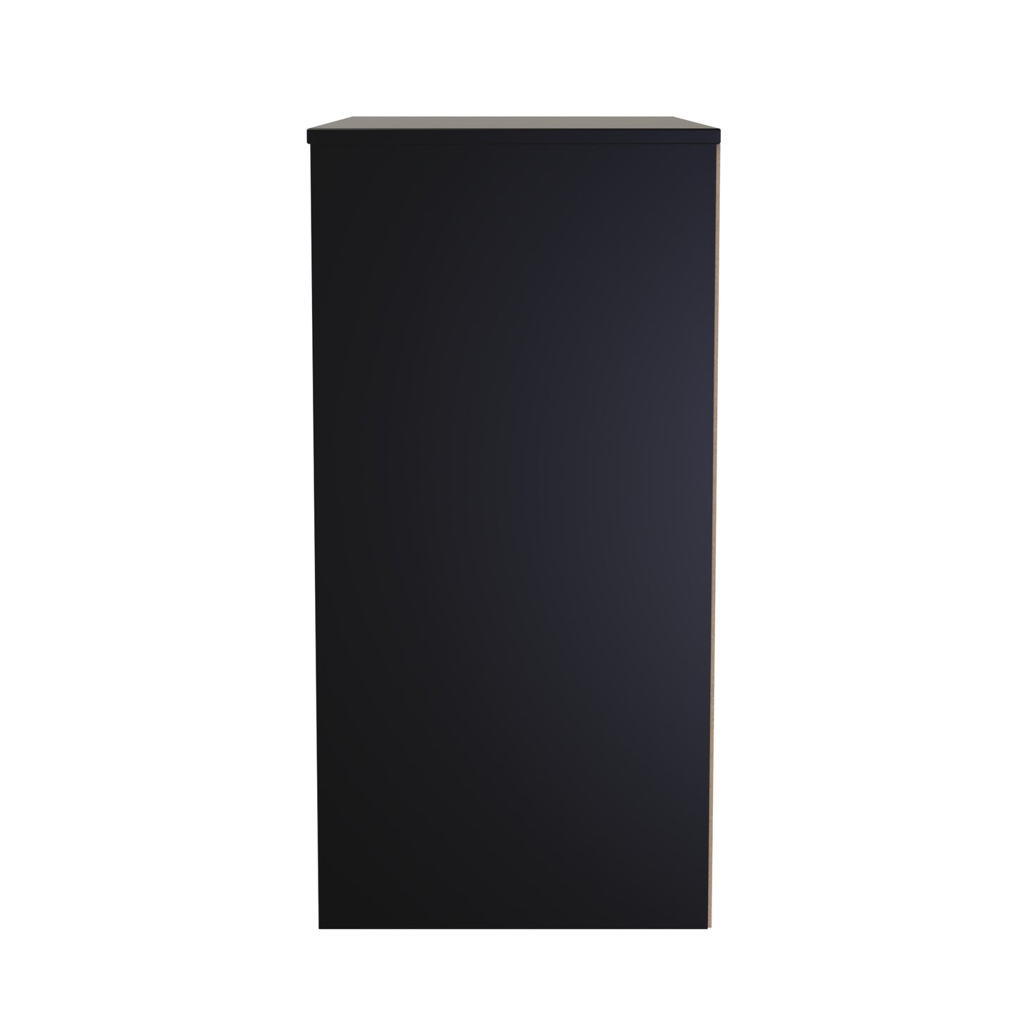 San Jose Chest of Drawers Black 3 Drawers 77cm