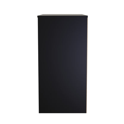 San Jose Chest of Drawers Black 3 Drawers 77cm