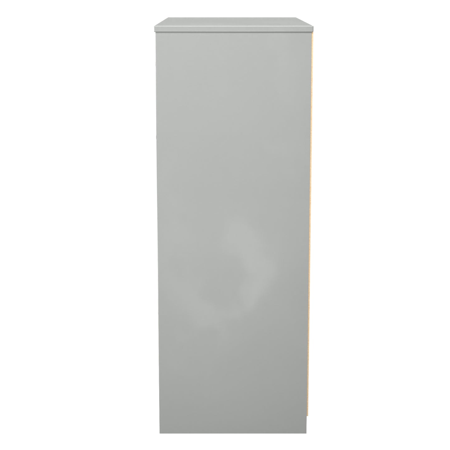 San Jose Tall Chest of Drawers Grey 4 Drawers 77cm