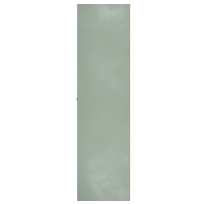 San Jose Tall Wardrobe Green 3 Doors 1 Shelf 116cm