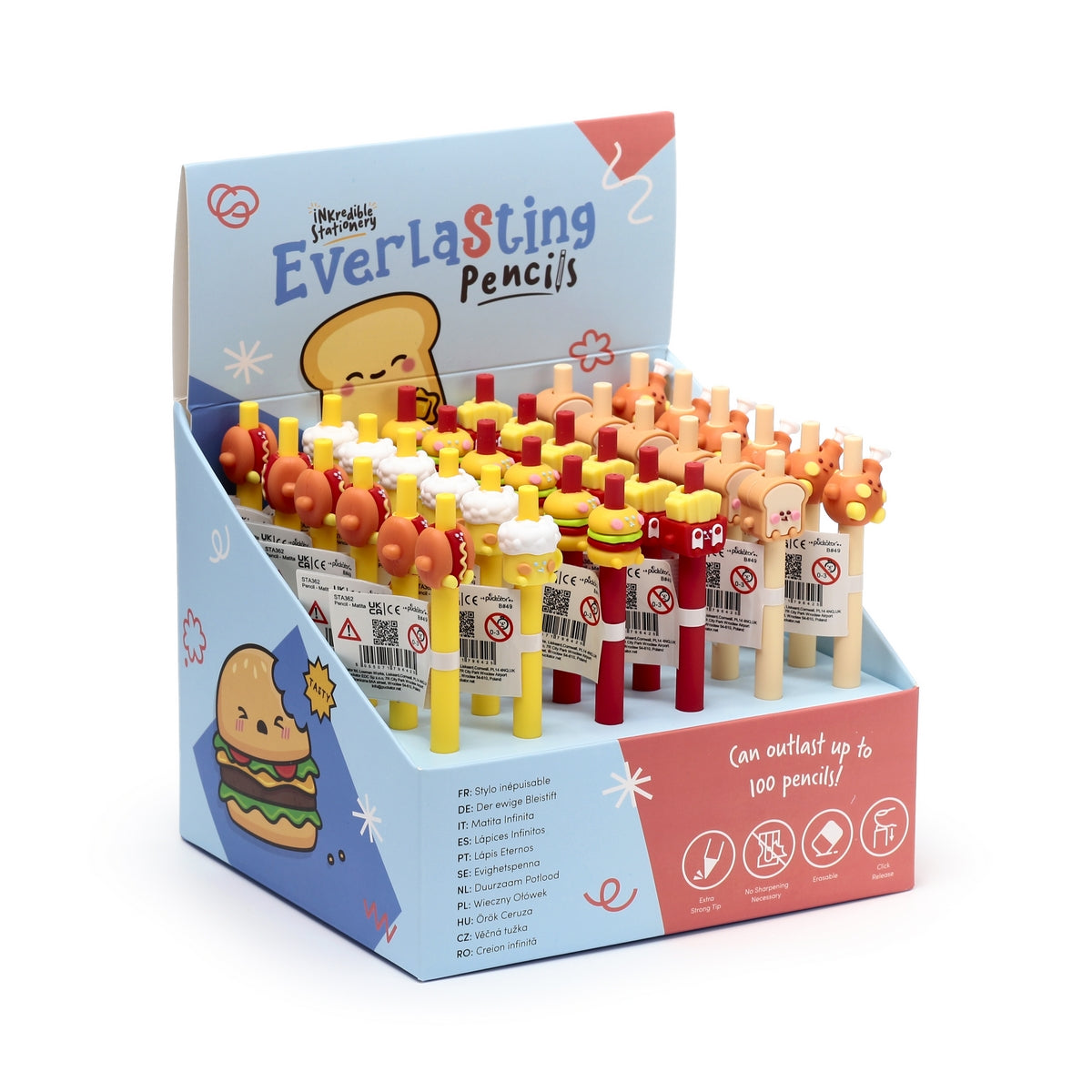 Foodiemals Fast Food Everlasting Pencil - Assorted
