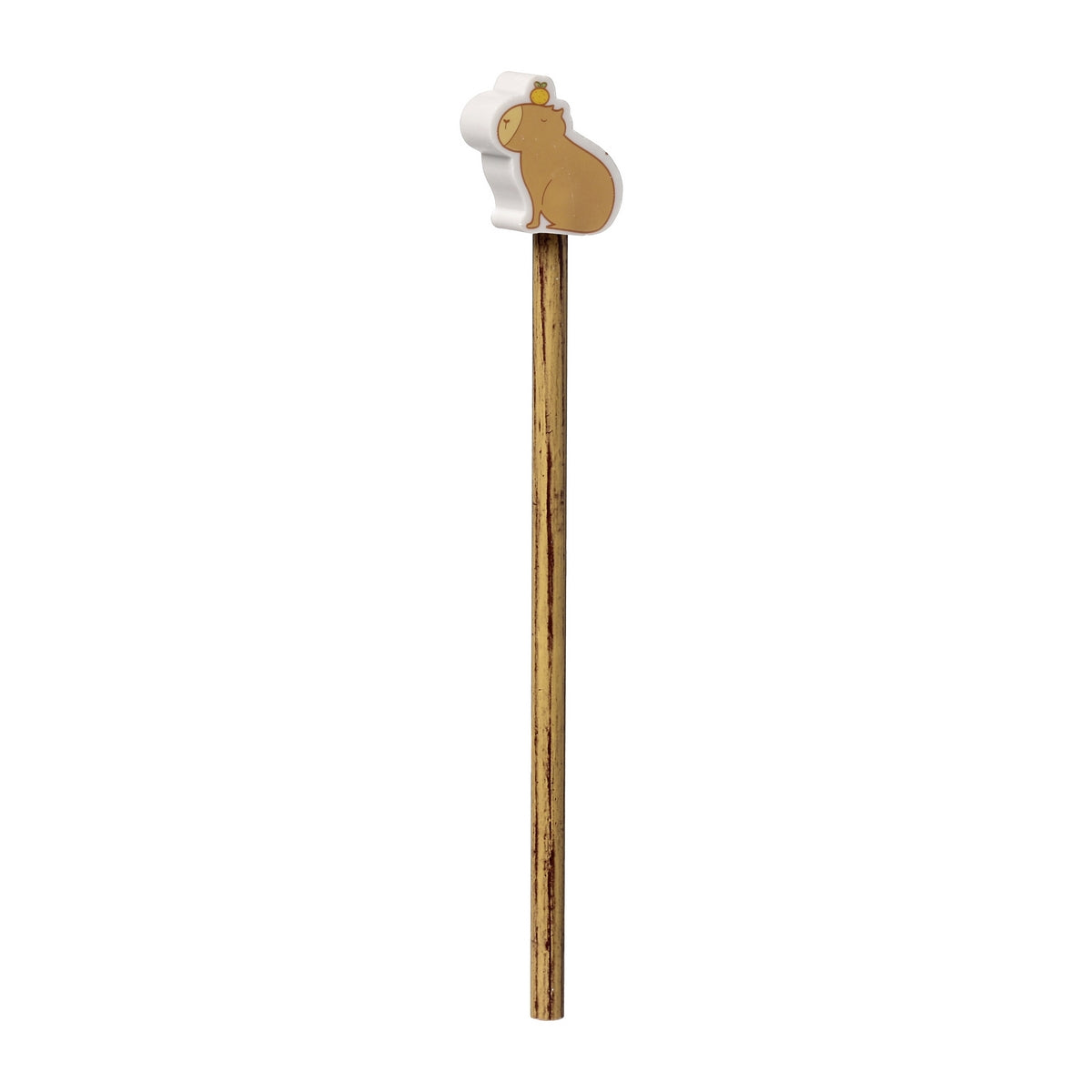 Capybara Pencil & Eraser Topper - Assorted