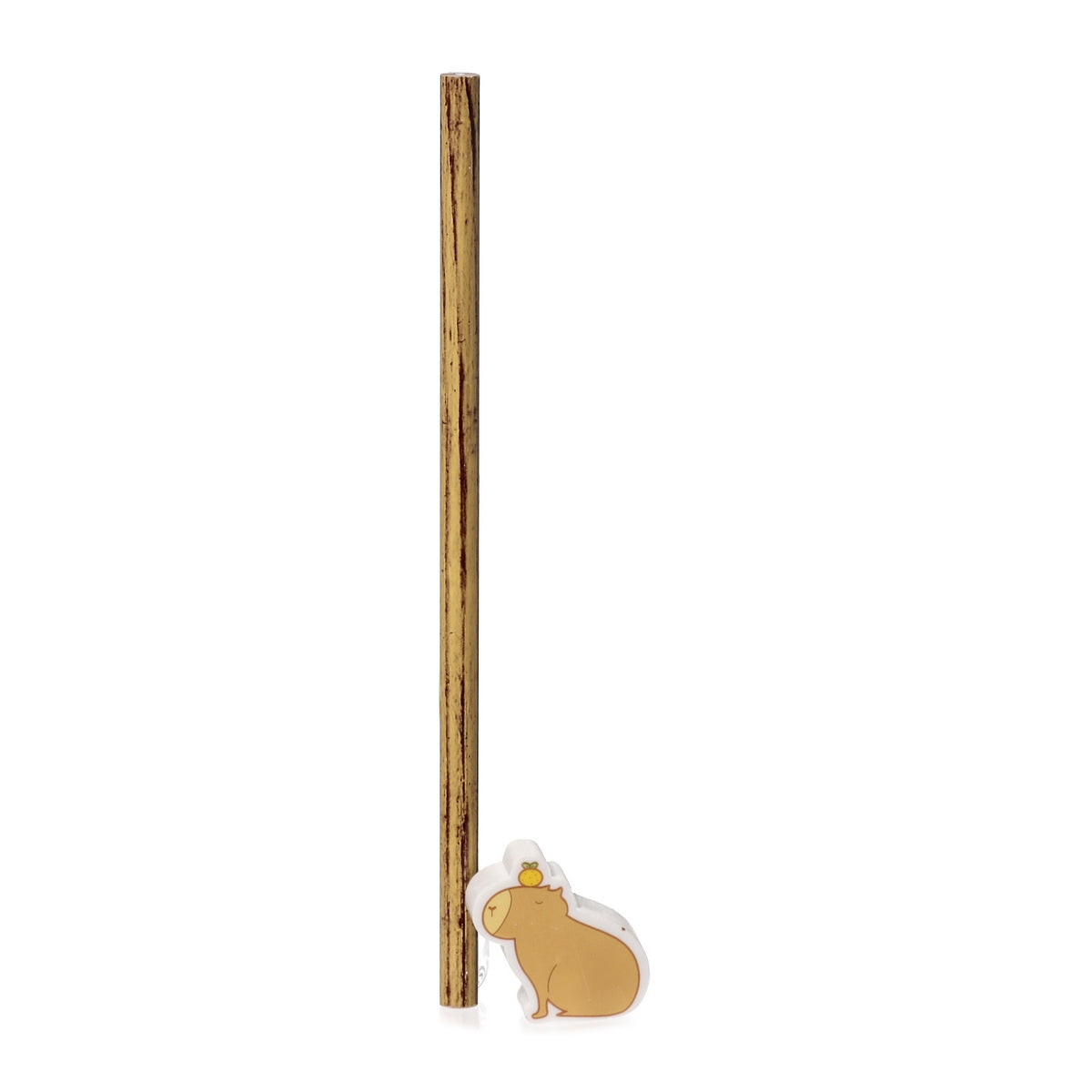 Capybara Pencil & Eraser Topper - Assorted