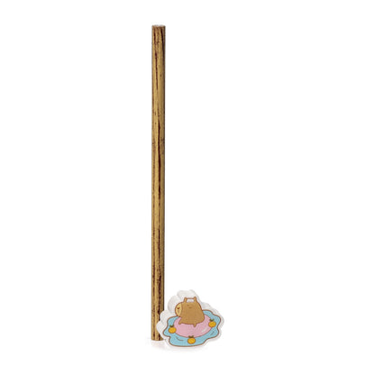 Capybara Pencil & Eraser Topper - Assorted