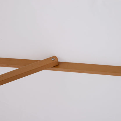 3M Fir Wooden Parasol Garden Umbrellas 8 Ribs Bamboo Sun Shade Patio Outdoor Umbrella Canopy