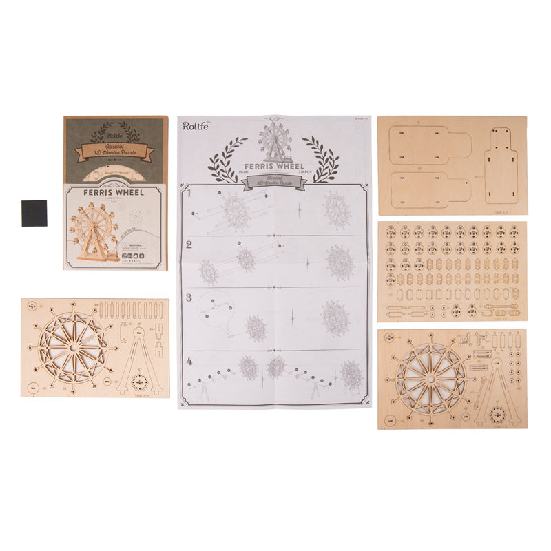 Ferris Wheel 3D Wooden Puzzle TG401