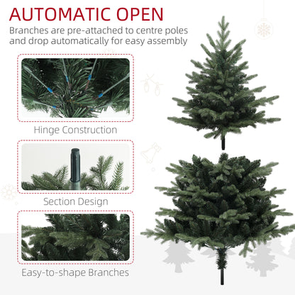 5ft Christmas Tree Artificial - Dark Green  1121 Tips