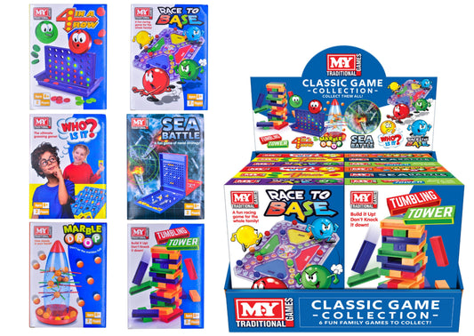 6 Assorted Games