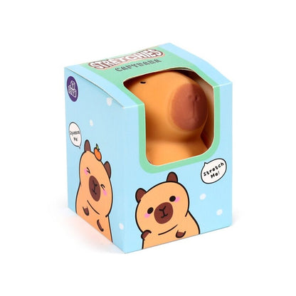 Capybara Stretchy Toy 9cm - Assorted