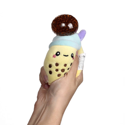 Foodiemals Queasy Squeezies Bubble Tea Plush Toy 8cm - Assorted