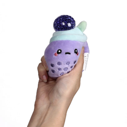 Foodiemals Queasy Squeezies Bubble Tea Plush Toy 8cm - Assorted