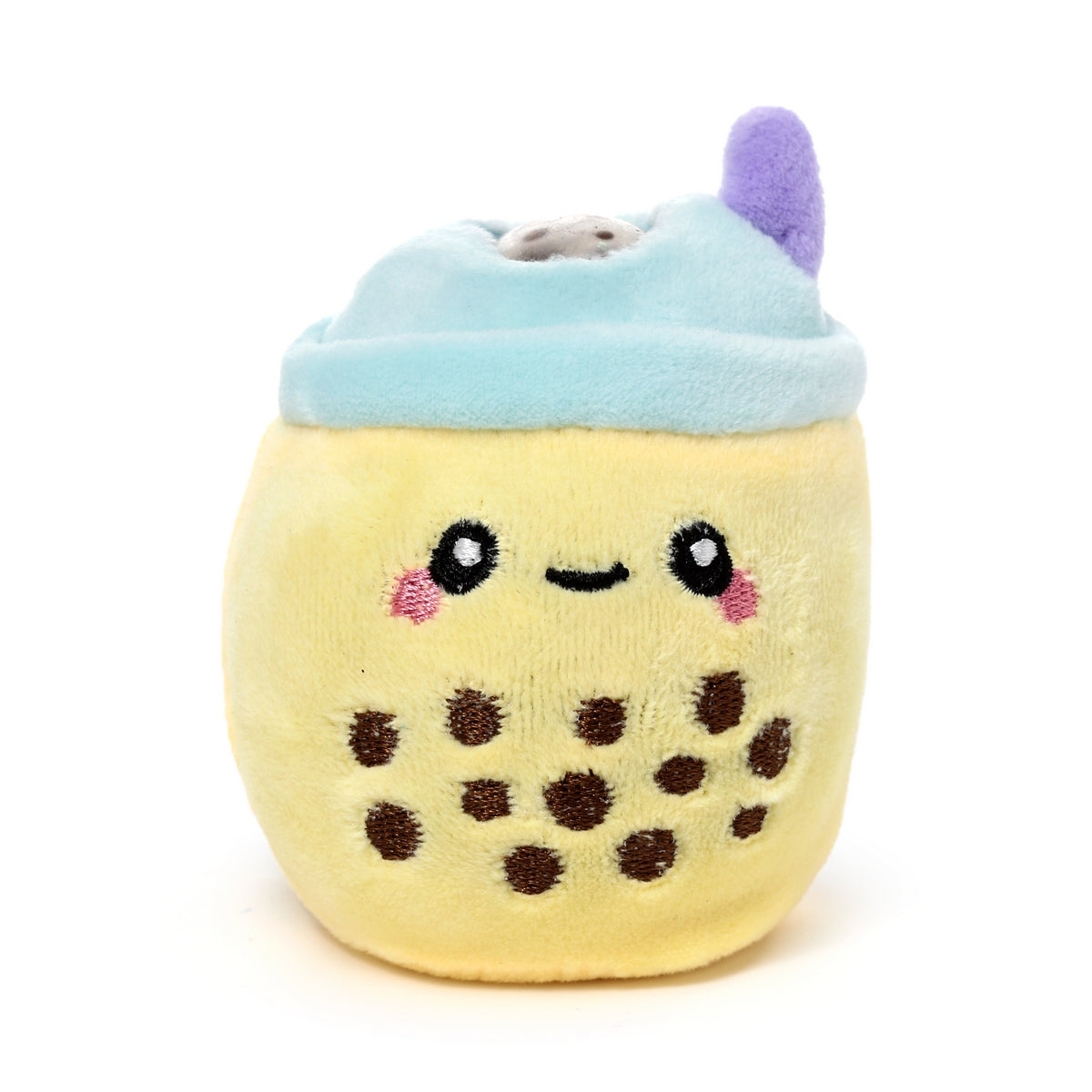 Foodiemals Queasy Squeezies Bubble Tea Plush Toy 8cm - Assorted