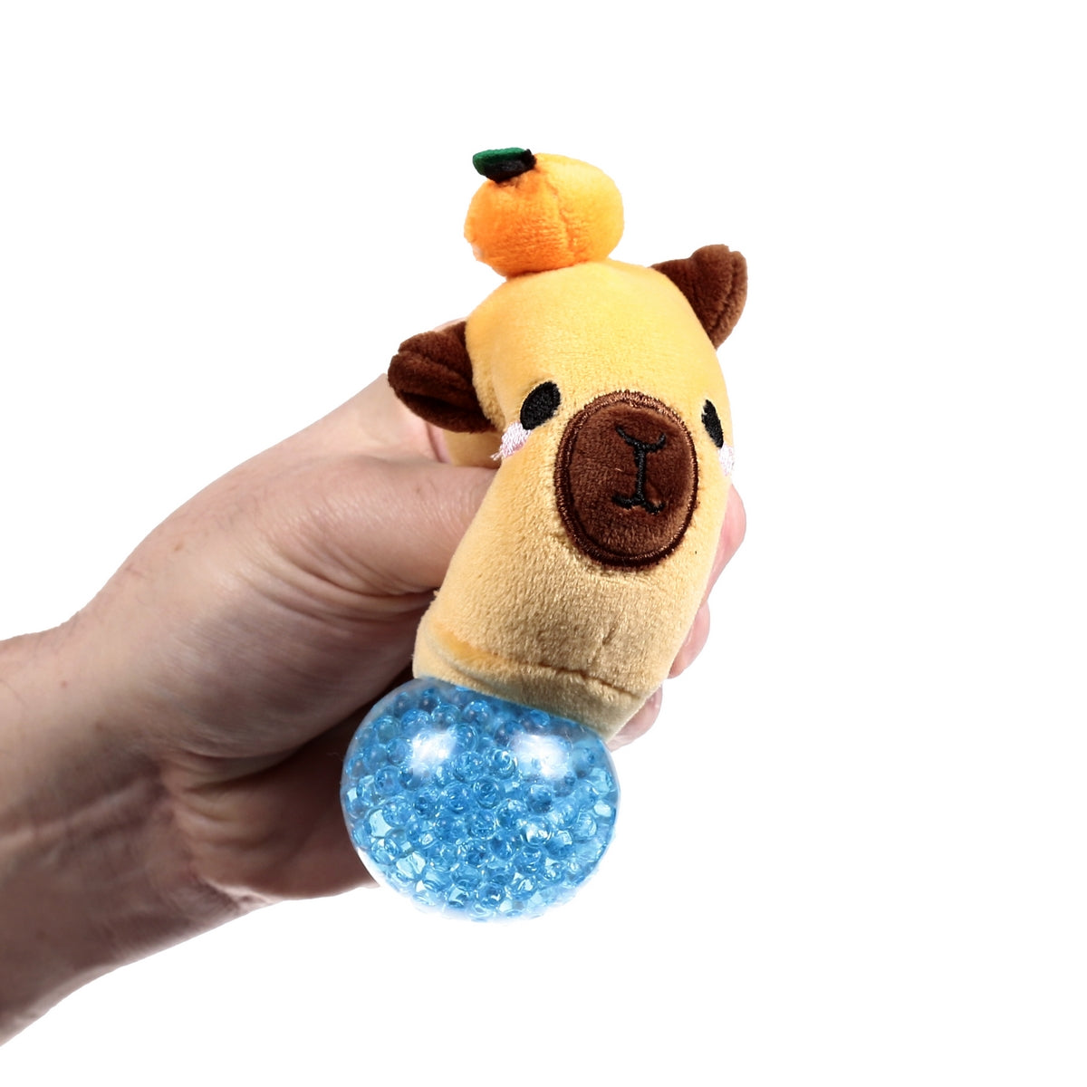 Adoramals Queasy Squeezies Capybara Plush Toy - Assorted