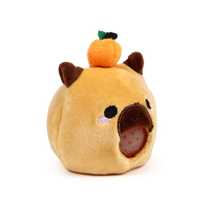 Adoramals Queasy Squeezies Capybara Plush Toy - Assorted