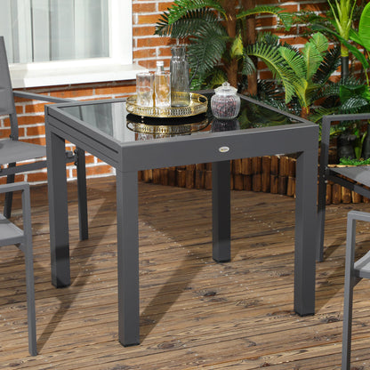 Extending Garden Table