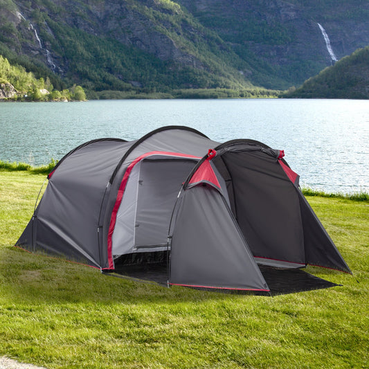 2-3 Person Tunnel Tent with Sewn-in Groundsheet Primary Image