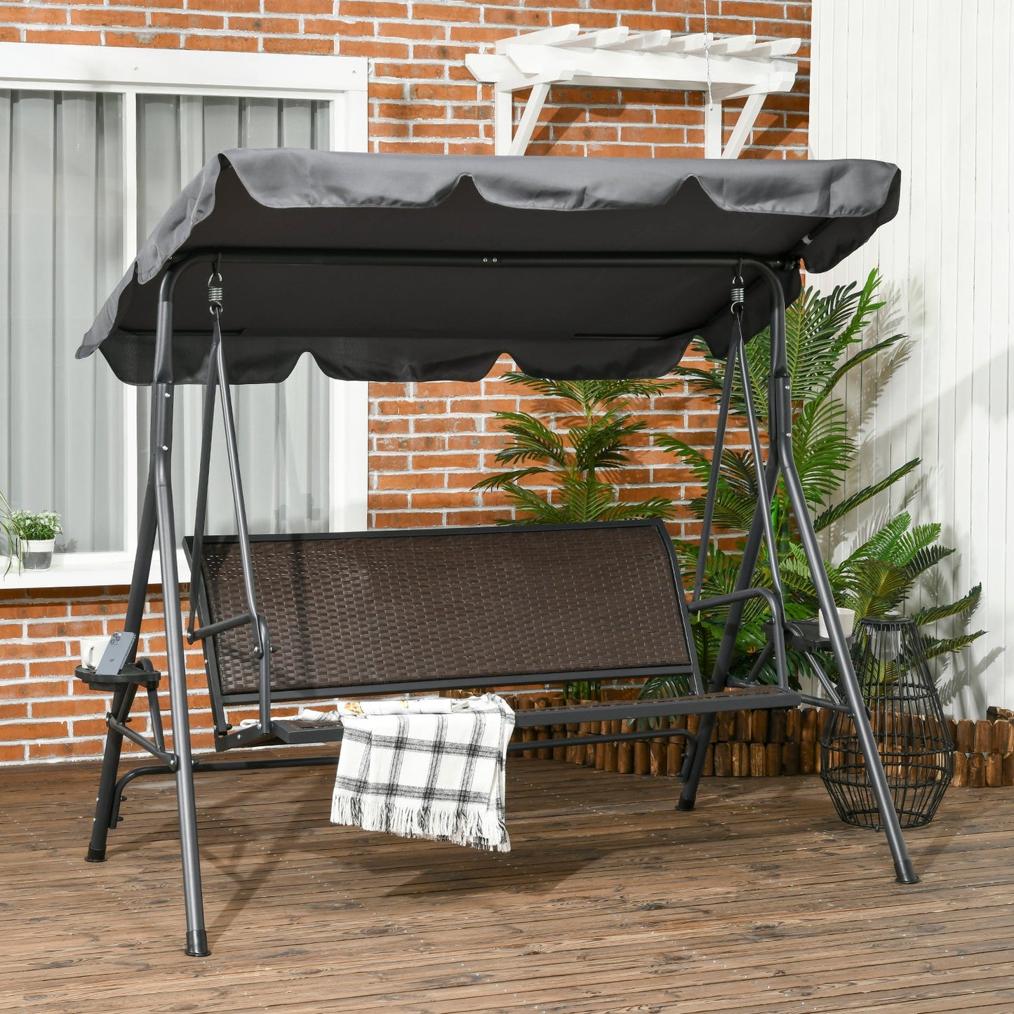 3 Seater Swing Chair Primary Image