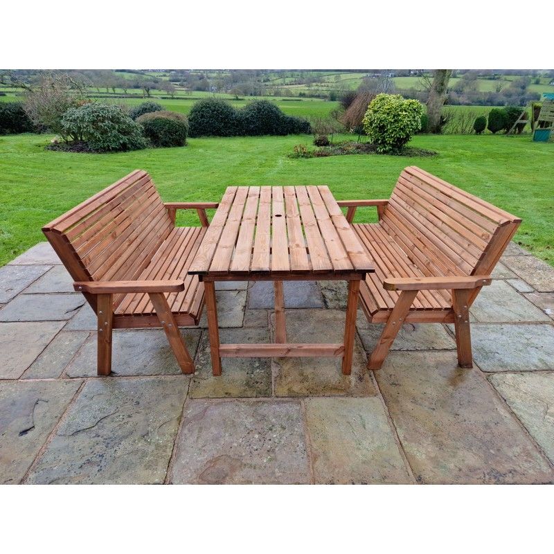Swedish Redwood Garden Furniture Set by Churnet Valley Seats