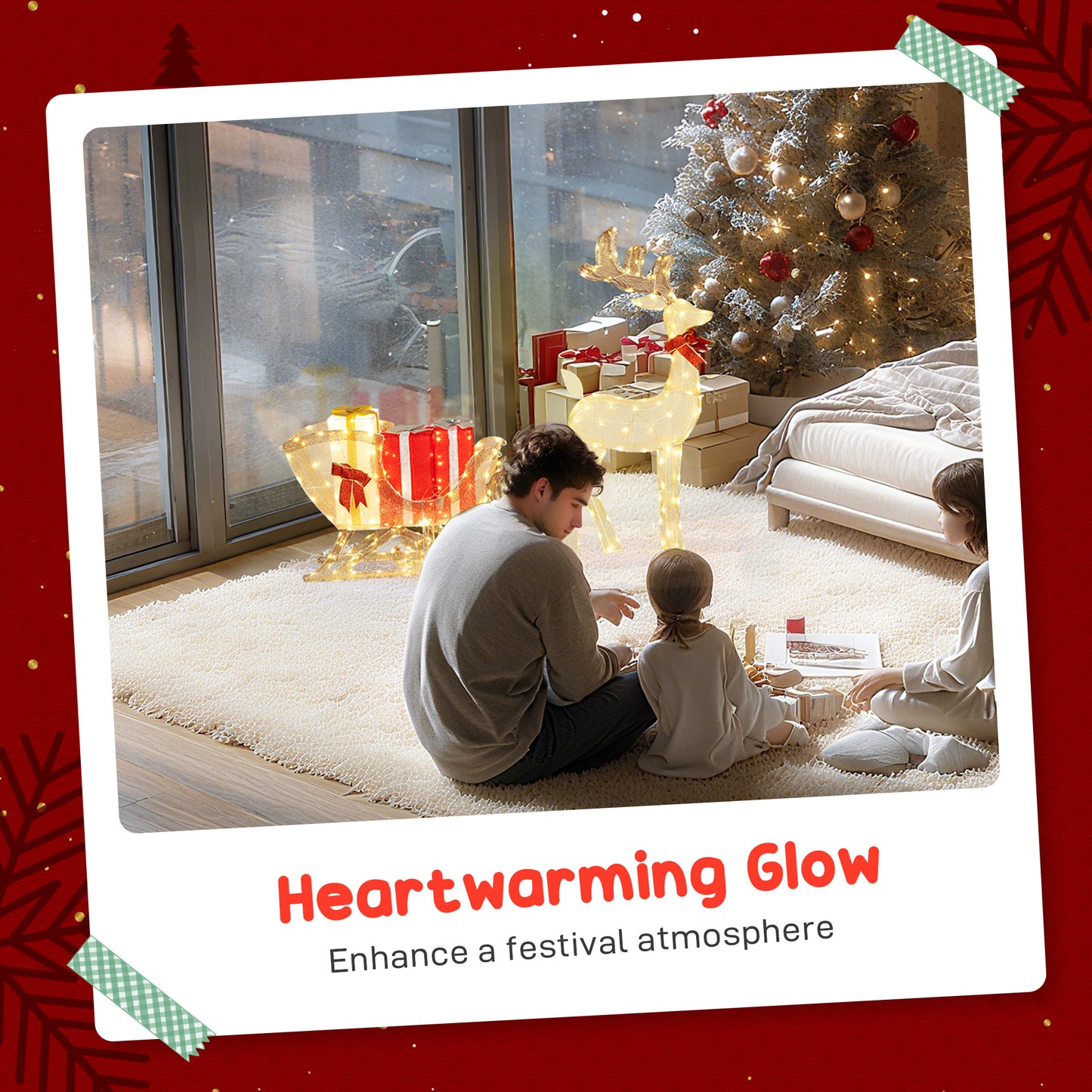 Christmas Feature Light Warm White Outdoor 337 LED