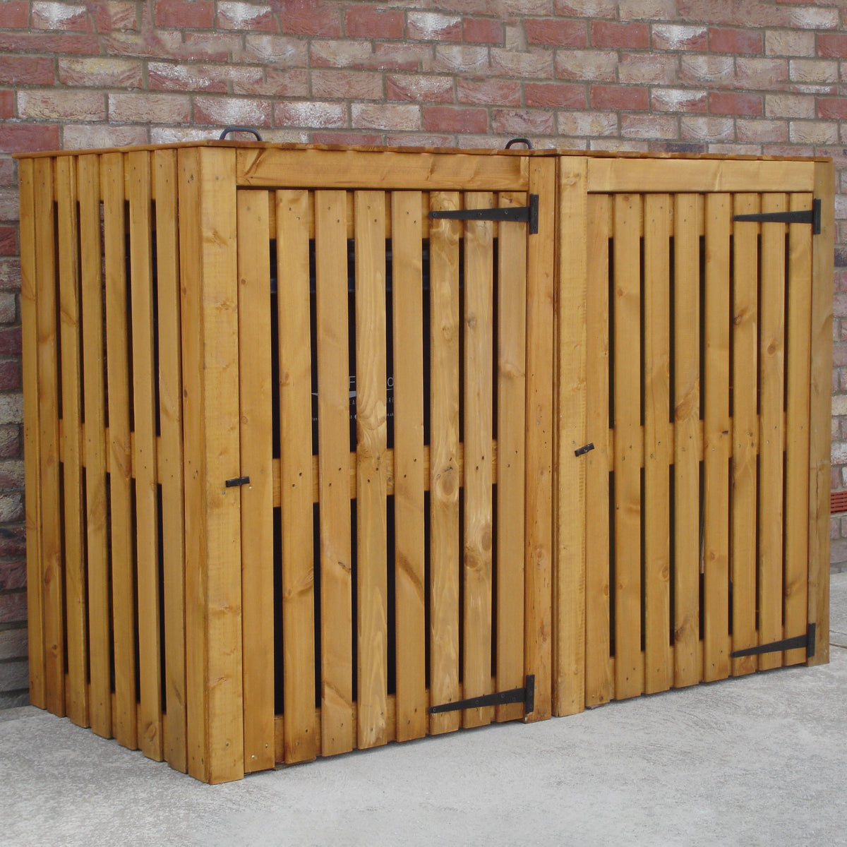 2 4" x 5 5" Flat Bin Store Budget 12mm Cladding Slatted
