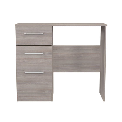 Worcester Desk Light Grey 3 Drawers 90cm