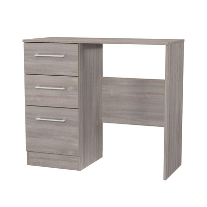 Worcester Desk Light Grey 3 Drawers 90cm