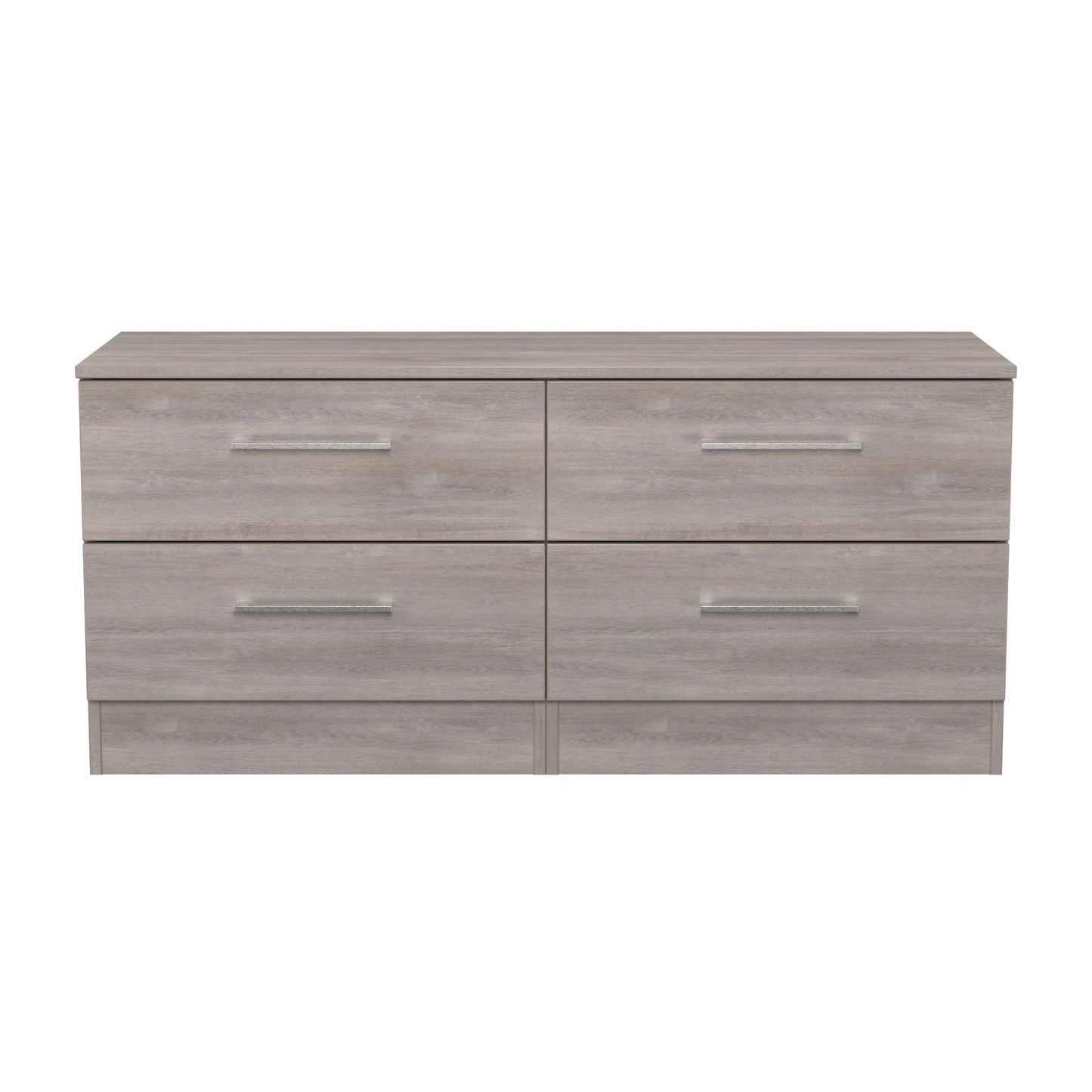 Worcester Large Chest of Drawers Light Grey 4 Drawers 110cm
