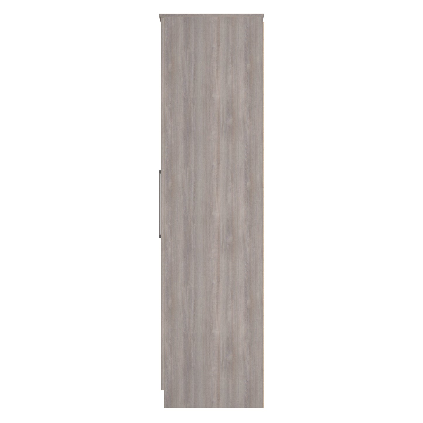 Worcester Tall Wardrobe Light Grey 2 Doors 1 Shelf 74cm