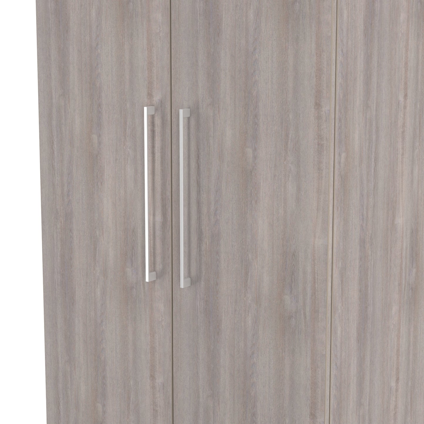 Worcester Tall Wardrobe Light Grey 2 Doors 1 Shelf 74cm