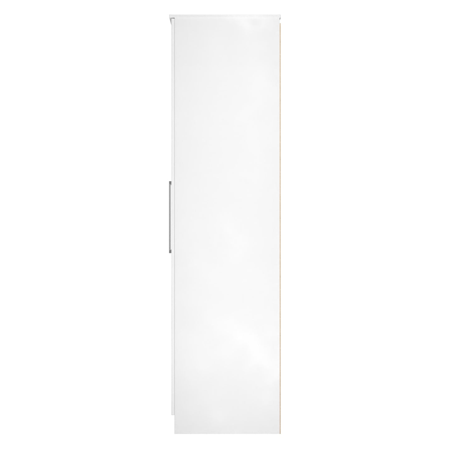 Worcester Tall Wardrobe White 2 Doors 1 Shelf 74cm