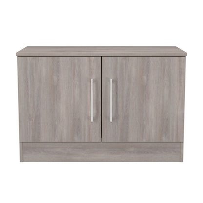 Worcester TV Unit Light Grey 2 Doors 74cm