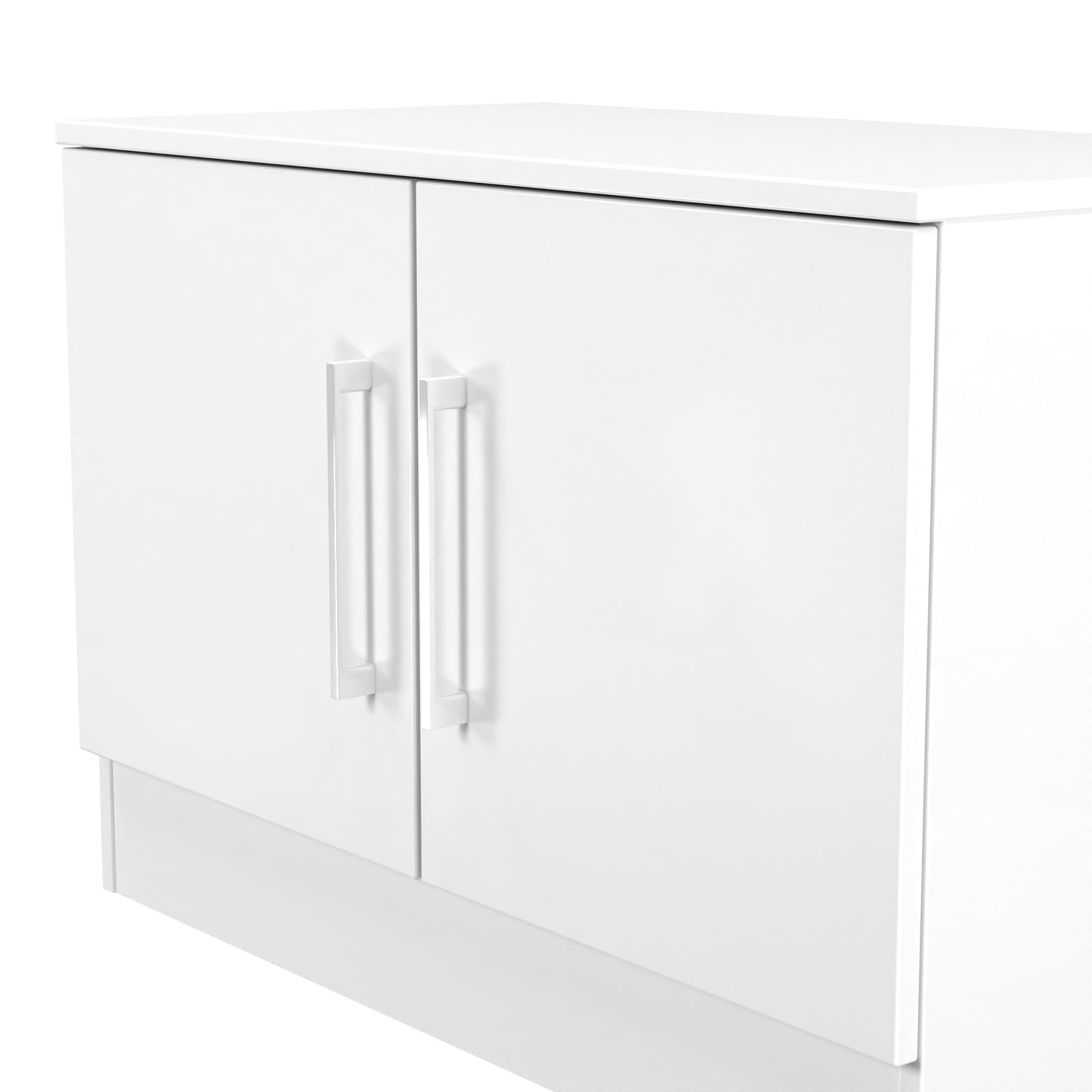 Worcester TV Unit White 2 Doors 74cm