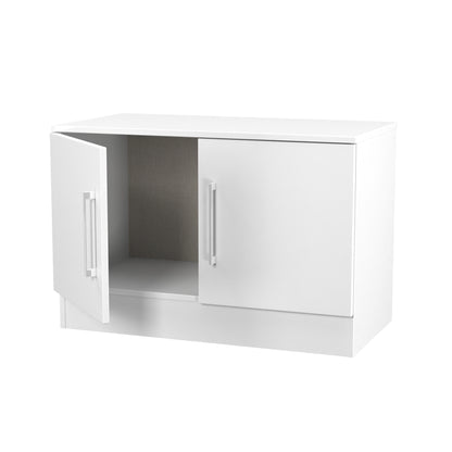 Worcester TV Unit White 2 Doors 74cm