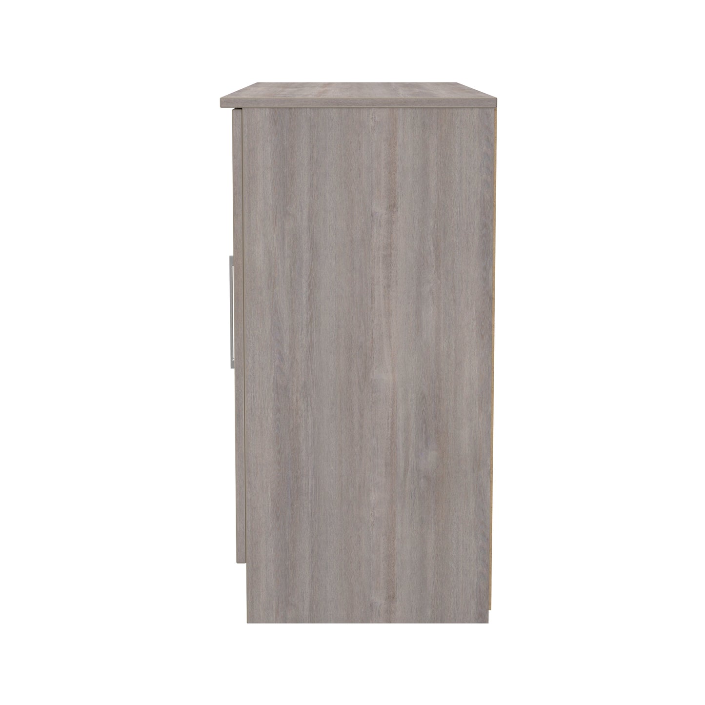 Worcester Large Sideboard Light Grey 3 Doors 1 Shelf 110cm