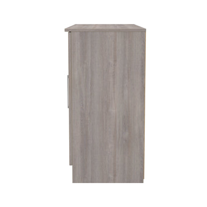 Worcester Large Sideboard Light Grey 3 Doors 1 Shelf 110cm