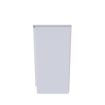 Worcester Large Sideboard Black & White 2 Doors 2 Shelves 3 Drawers 126cm